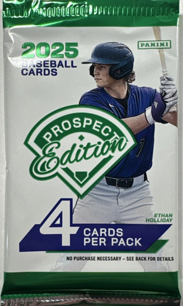 2025 Panini Prospect Edition Baseball Blaster Pack (4 Cards)