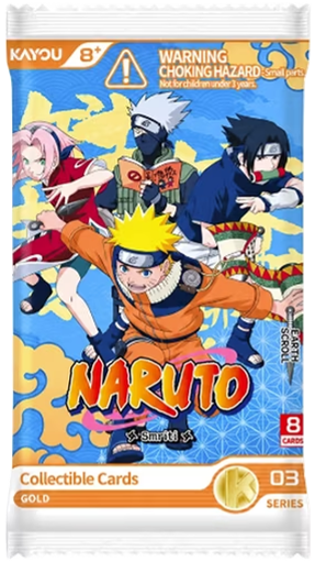 Naruto Earth Scroll Series 3 Trading Card Box (20 Packs)