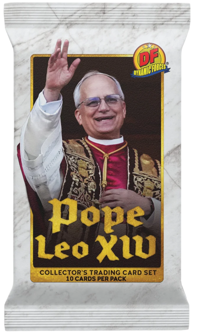 2025 Dynamic Forces Pope Leo XIV Collector's Pack (10 Cards)