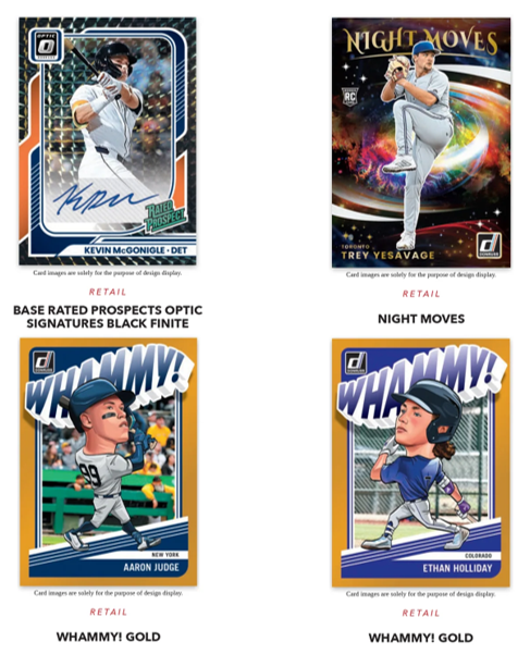 2026 Panini Donruss Baseball Value Pack (30 Cards)