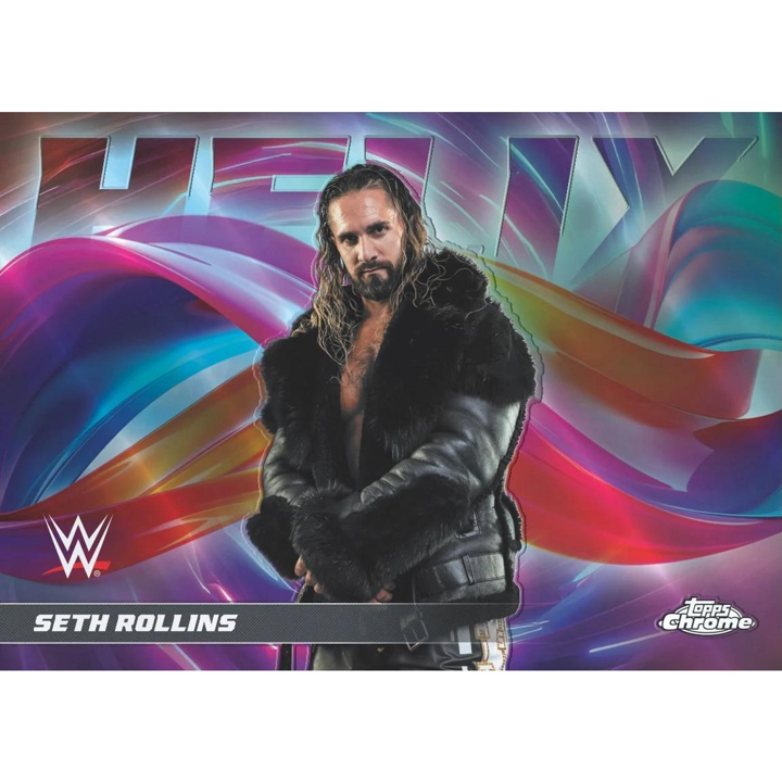 2026 Topps Chrome WWE Blaster Pack (4 Cards)