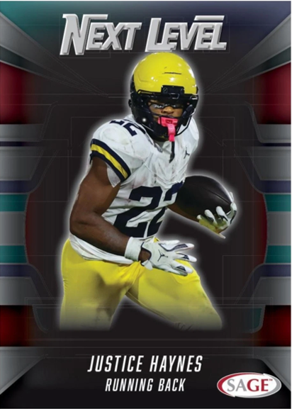 2026 Sage Low Series Football Blaster Box (5 Packs & 1 Auto)