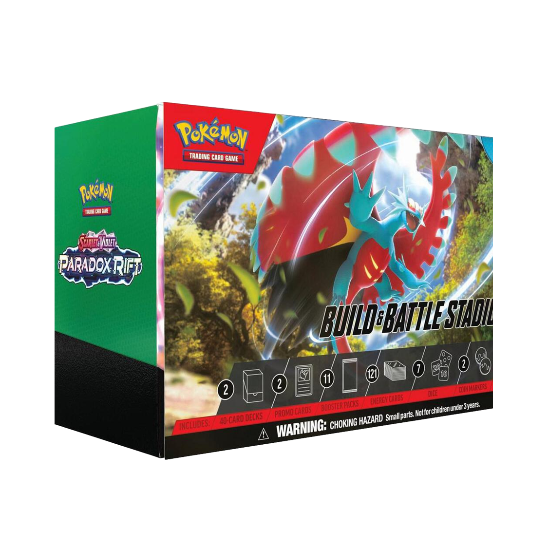 Pokemon TCG: Scarlet & Violet - Paradox Rift Build and Battle Stadium