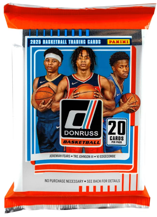 2025-26 Panini Donruss Basketball Mega Box (6 Packs)