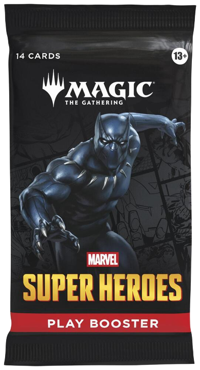 MTG Magic the Gathering: MARVEL SUPER HEROES Play Booster Pack (14 Cards)