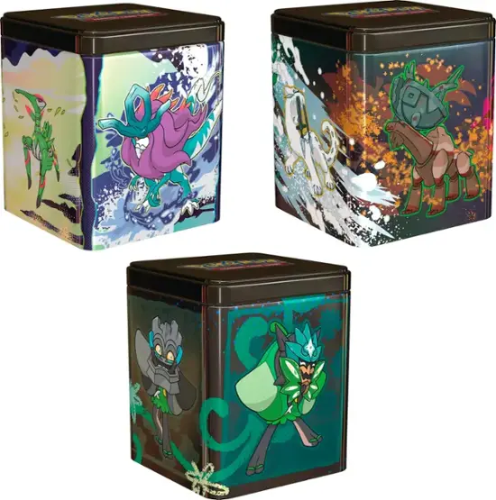 Pokémon TCG 2025 Stacking Tin (3 Packs)