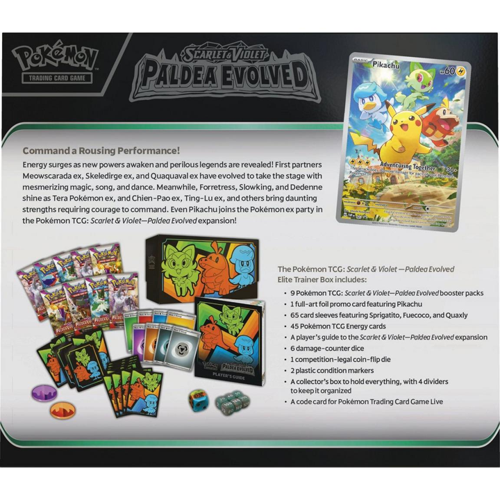 Pokémon TCG: Scarlet & Violet - Paldea Evolved Elite Trainer Box ETB