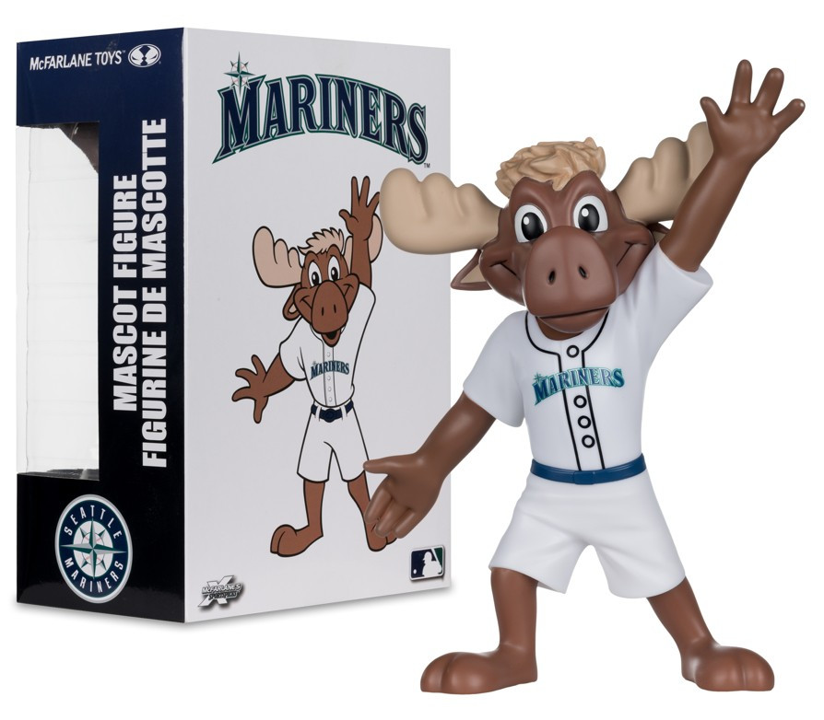 McFarlane Mariner Moose (Seattle Mariners) 8" Vinyl Mascot Figure