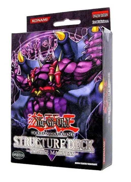 Yu-Gi-Oh! TCG Structure Deck Zombie Madness 1st Edition - 40 Cards Pack Shack Yu-Gi-Oh! TCG Structure Deck Zombie Madness 1st Edition - 40 Cards Pack Shack
