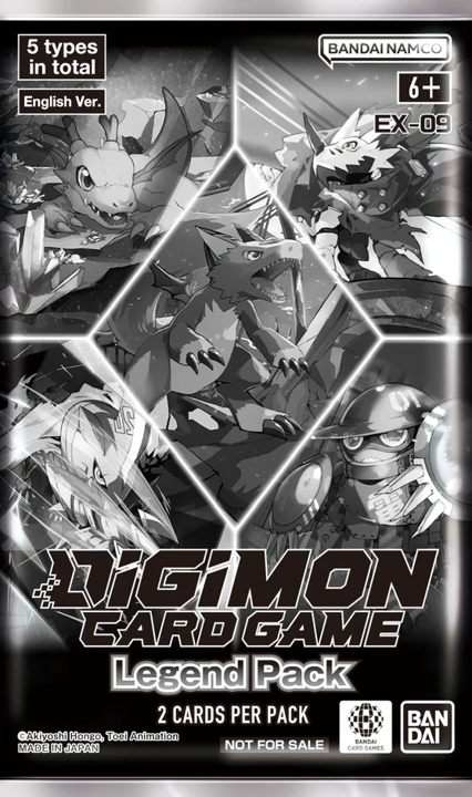 Digimon TCG: LEGEND PACK (EX09) Promo Pack (2 Cards)
