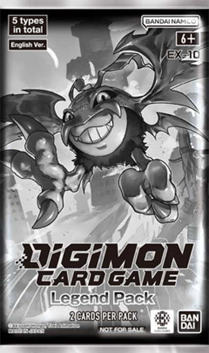 Digimon TCG: LEGEND PACK (EX10) Promo Pack (2 Cards)