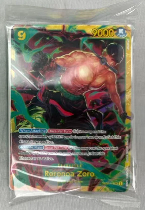 One Piece Zoro: LEARN TOGETHER DECK Extra Pack (5 Cards)