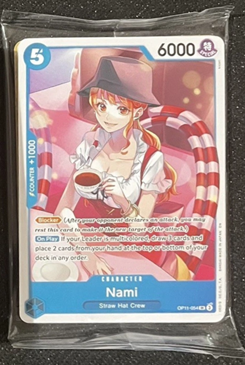 One Piece Nami: LEARN TOGETHER DECK Extra Pack (5 Cards) (Copy)