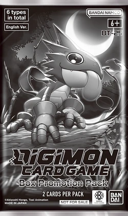 Digimon: Dual Revolution (BT25) English Box Promo Pack (2 Cards)