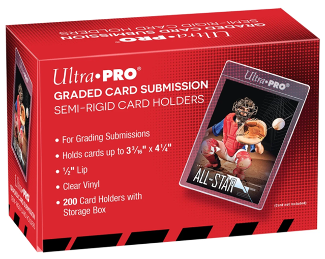 Ultra Pro: Tall Semi-Rigid Card Holders Ultra Pro: Tall Semi-Rigid Card Holders