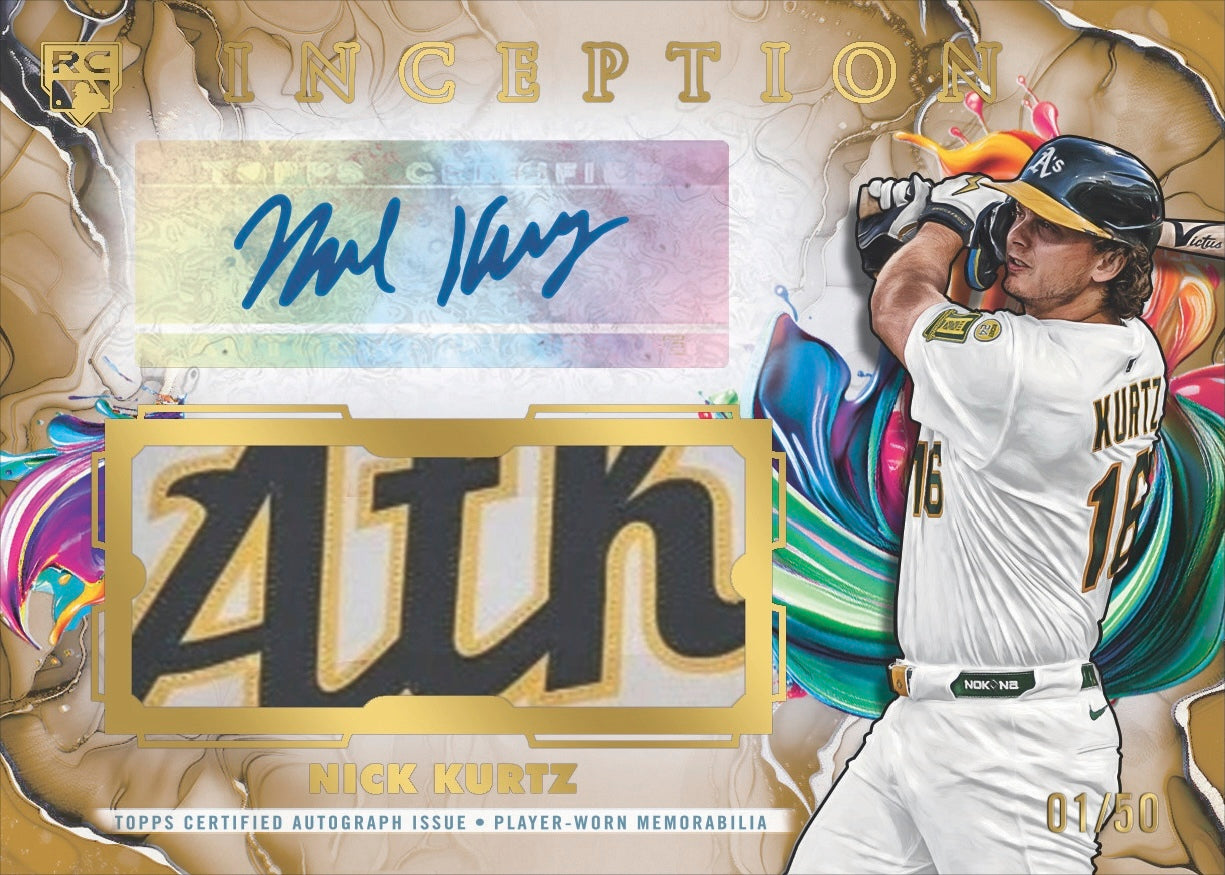 2025 Topps Inception Baseball Hobby Box (7 Cards)