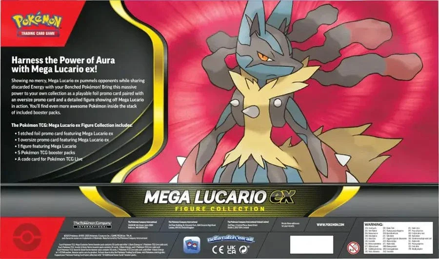 Pokemon: Mega Lucario ex Figure Collection Box