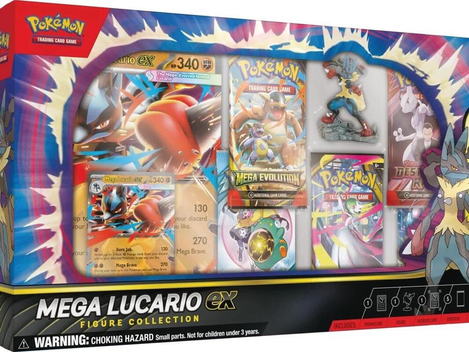 Pokemon: Mega Lucario ex Figure Collection Box