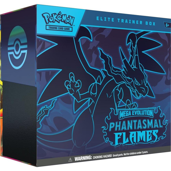 Pokémon TCG: Mega Evolution PHANTASMAL FLAMES (ME02) Elite Trainer Box (ETB)