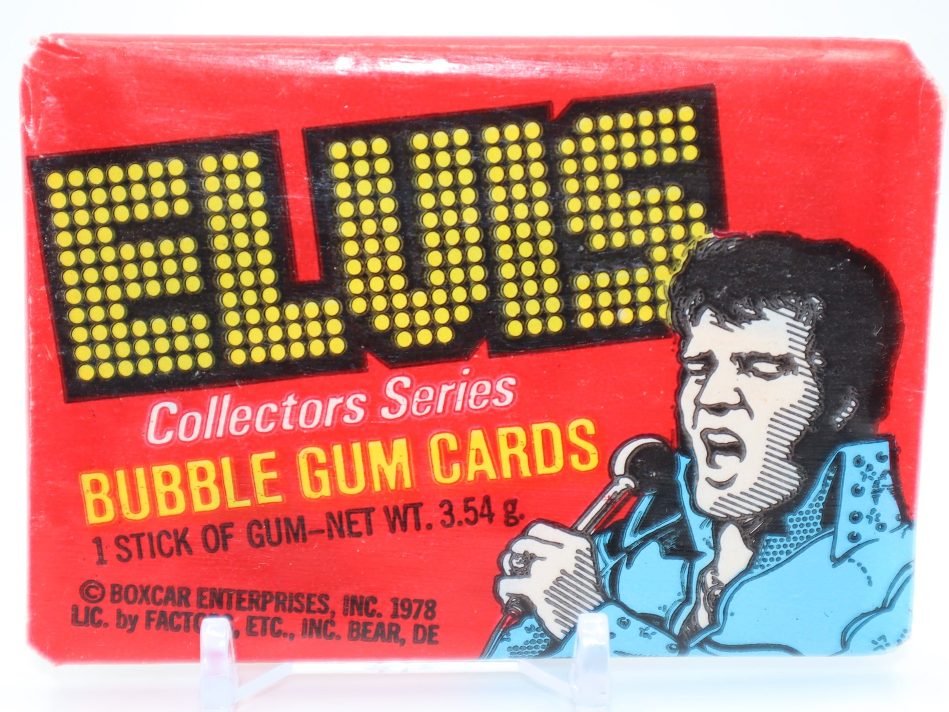 1978 Donruss Elvis Trading Cards Wax Pack - Collectibles