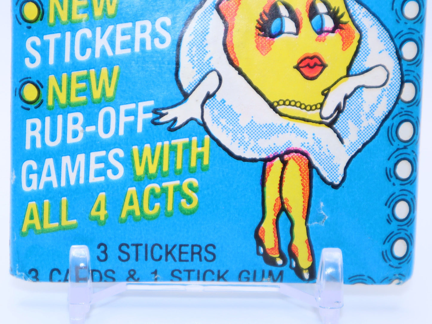 1981 Fleer Ms. Pac - Man Trading Cards Wax Pack - Collectibles