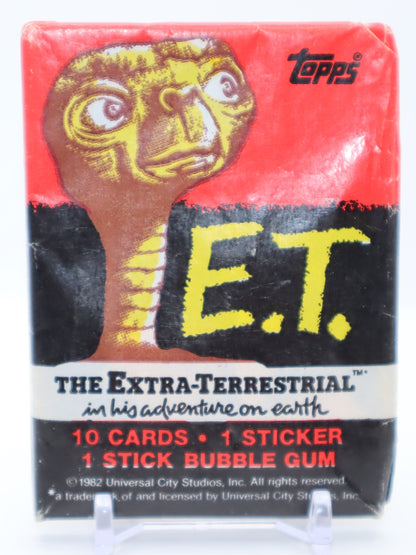 1982 Topps ET: The Extra Terrestrial Trading Cards Wax Pack - Collectibles