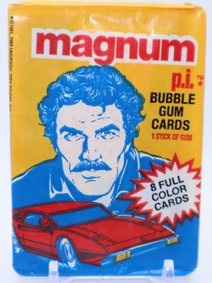 1983 Donruss Magnum PI Trading Cards Wax Pack - Collectibles