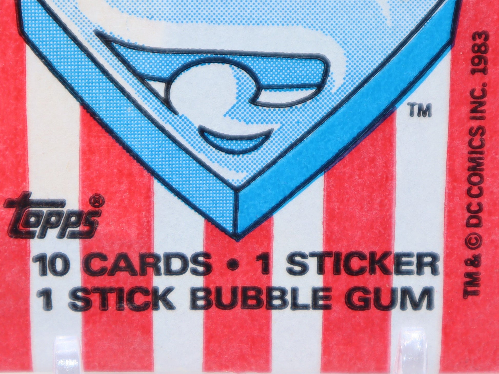1983 Topps Superman III Trading Cards Wax Pack - Collectibles