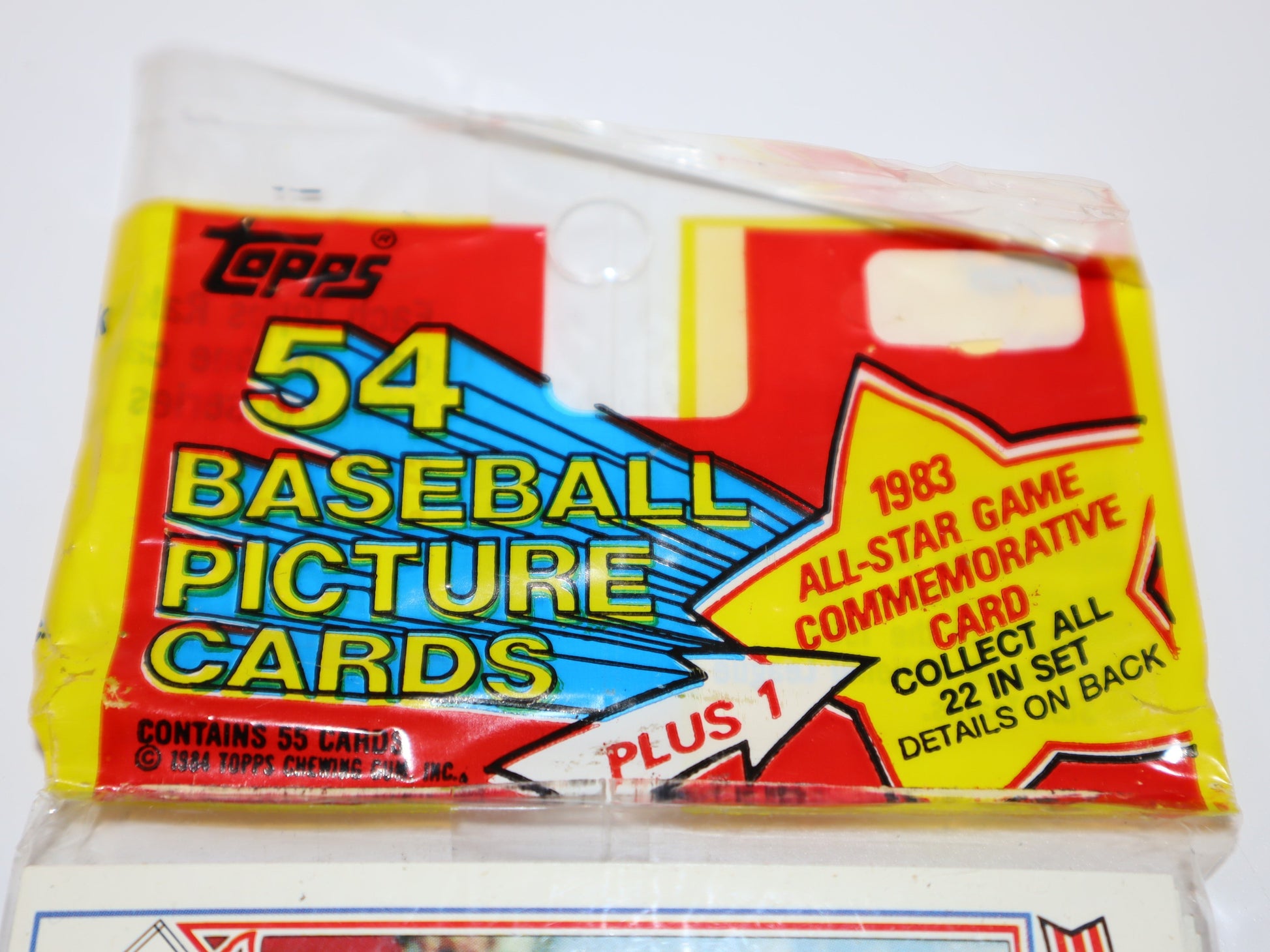 1984 Topps Baseball Cards Rack Pack - Collectibles