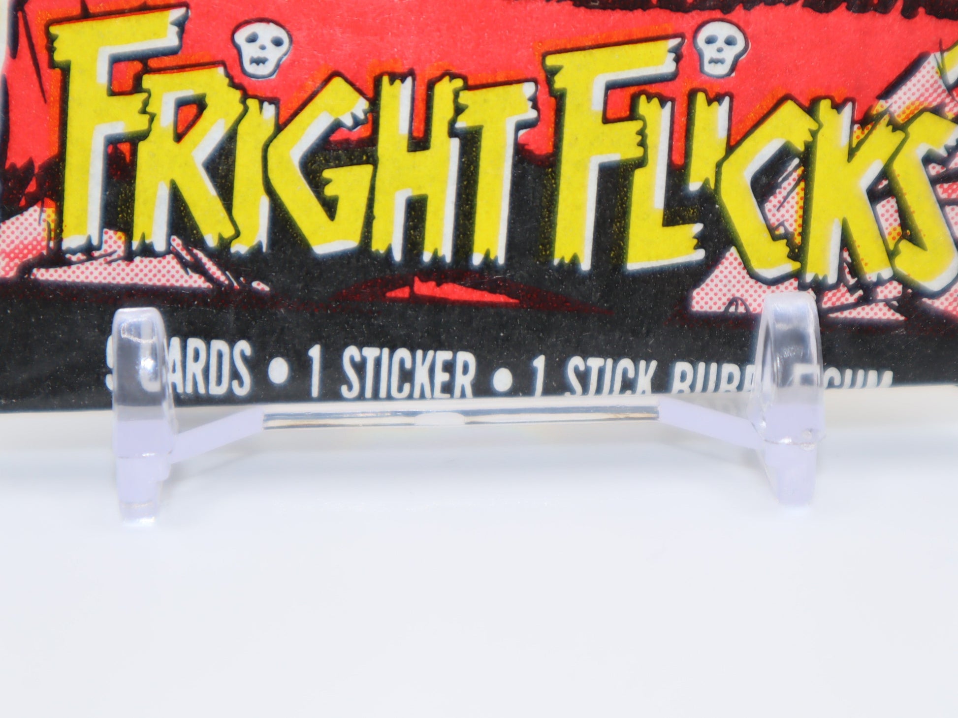 1984 Topps Fright Flicks Trading Cards Wax Pack - Collectibles