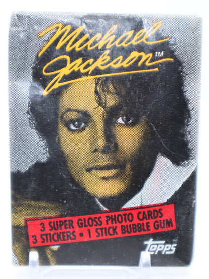 1984 Topps Michael Jackson Trading Cards Wax Pack - Collectibles
