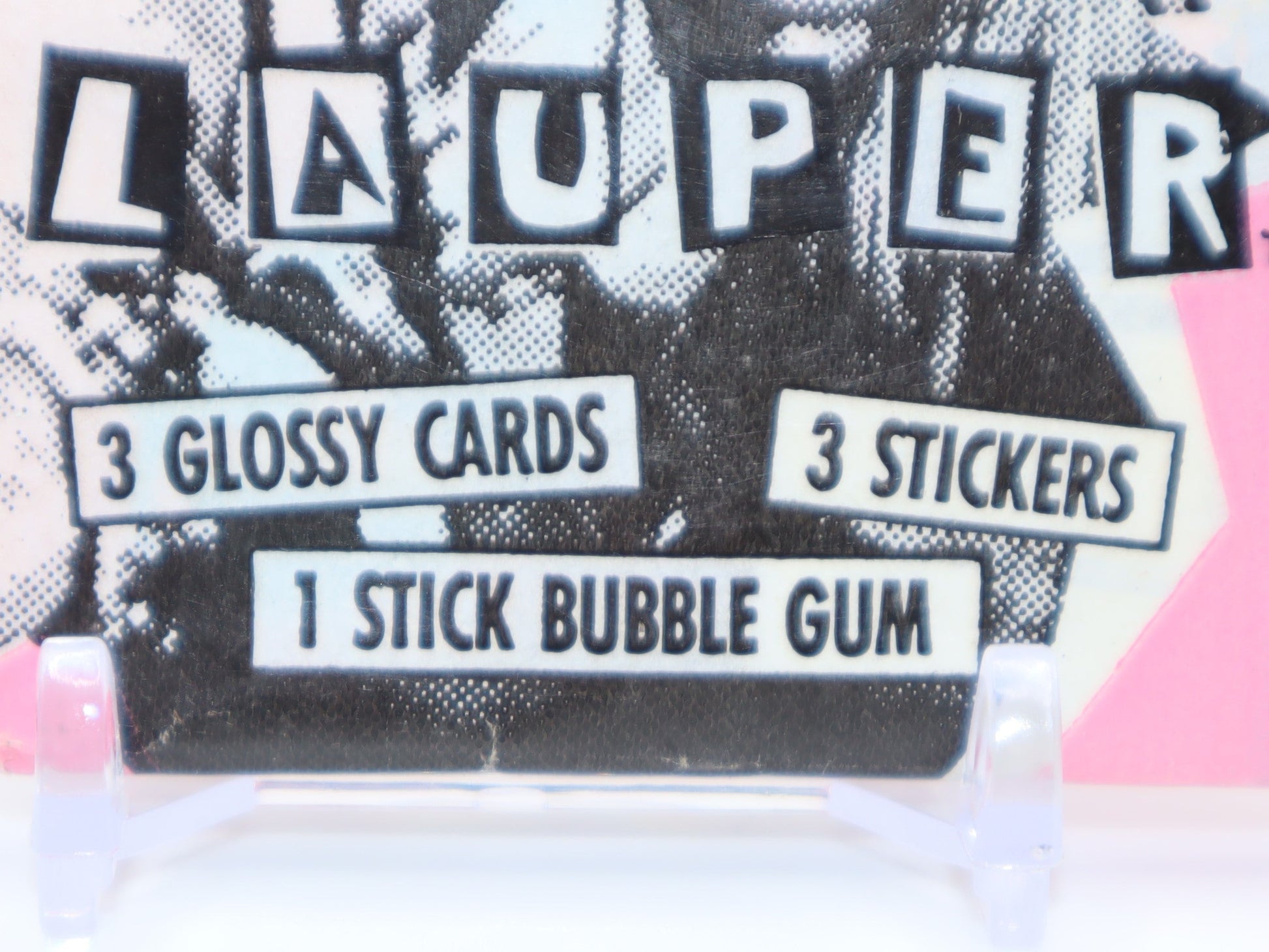 1985 Topps Cyndi Lauper Trading Cards Wax Pack - Collectibles