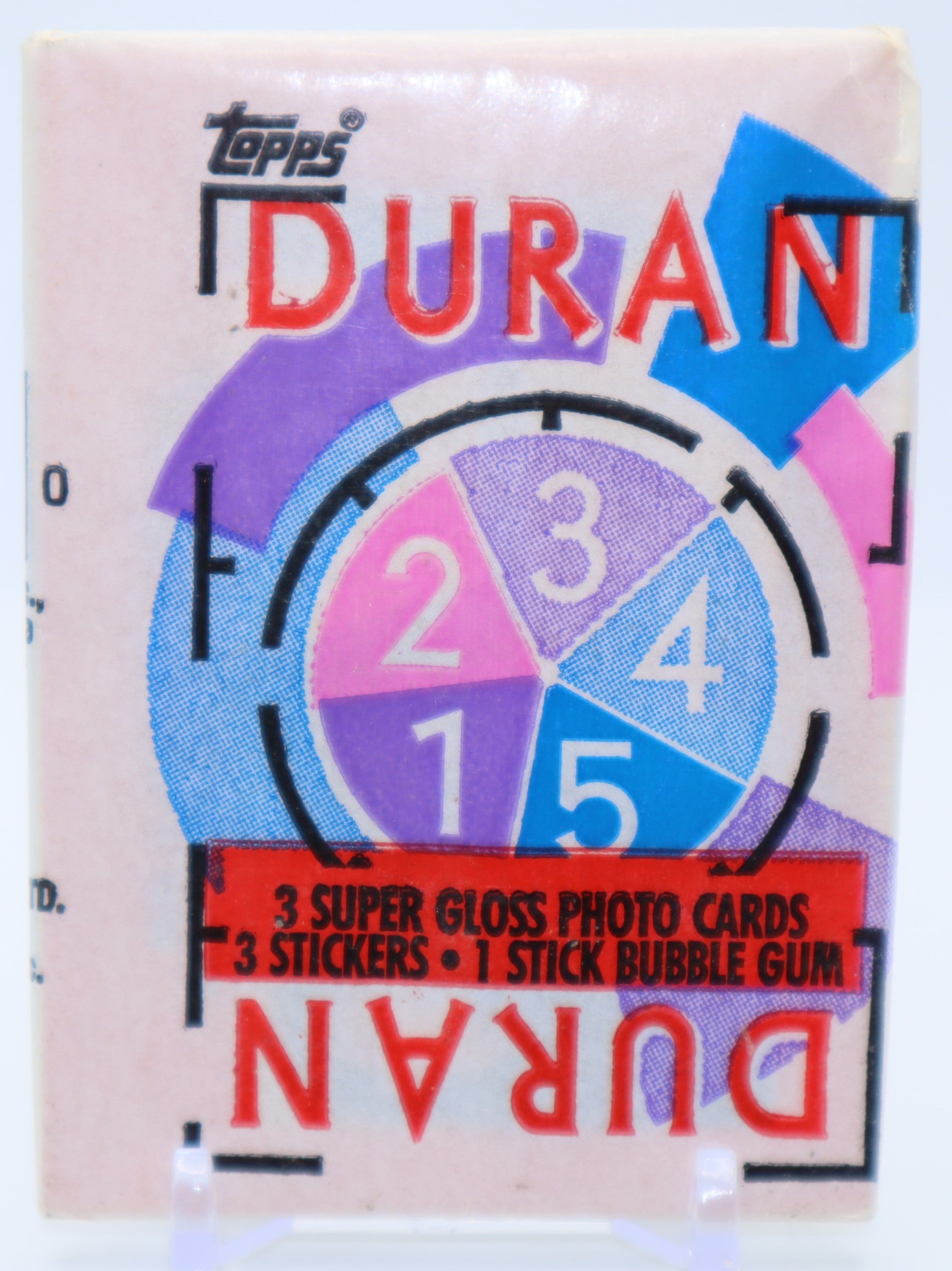 1985 Topps Duran Duran Trading Cards Wax Pack - Collectibles