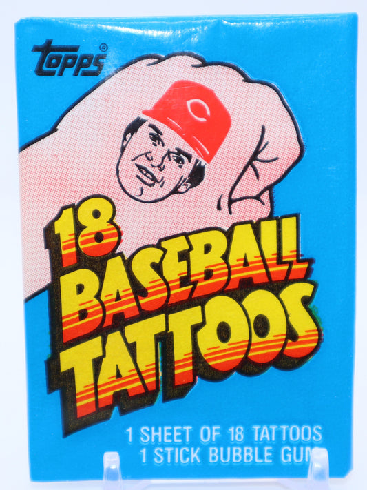 1986 Topps Baseball Tattoos Wax Pack - Collectibles