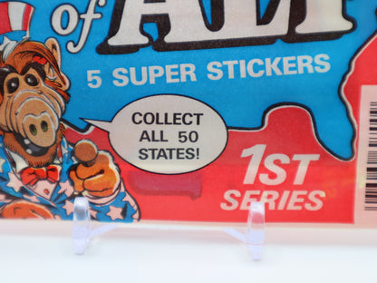 1987 Zoot U.S. of ALF 1st Series Trading Stickers Wax Pack - Collectibles