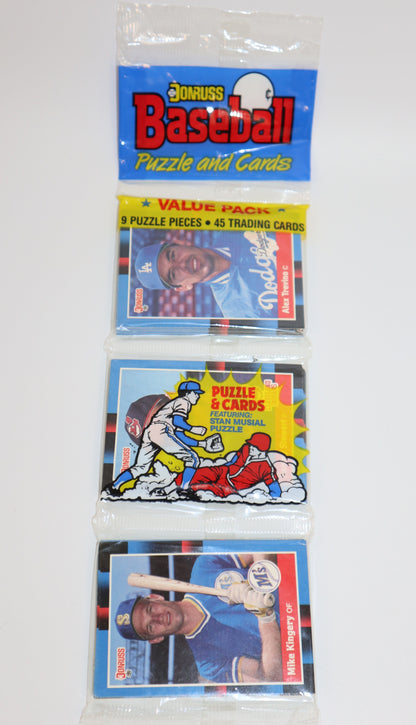 1988 Donruss Baseball Cards Rack Pack - Collectibles