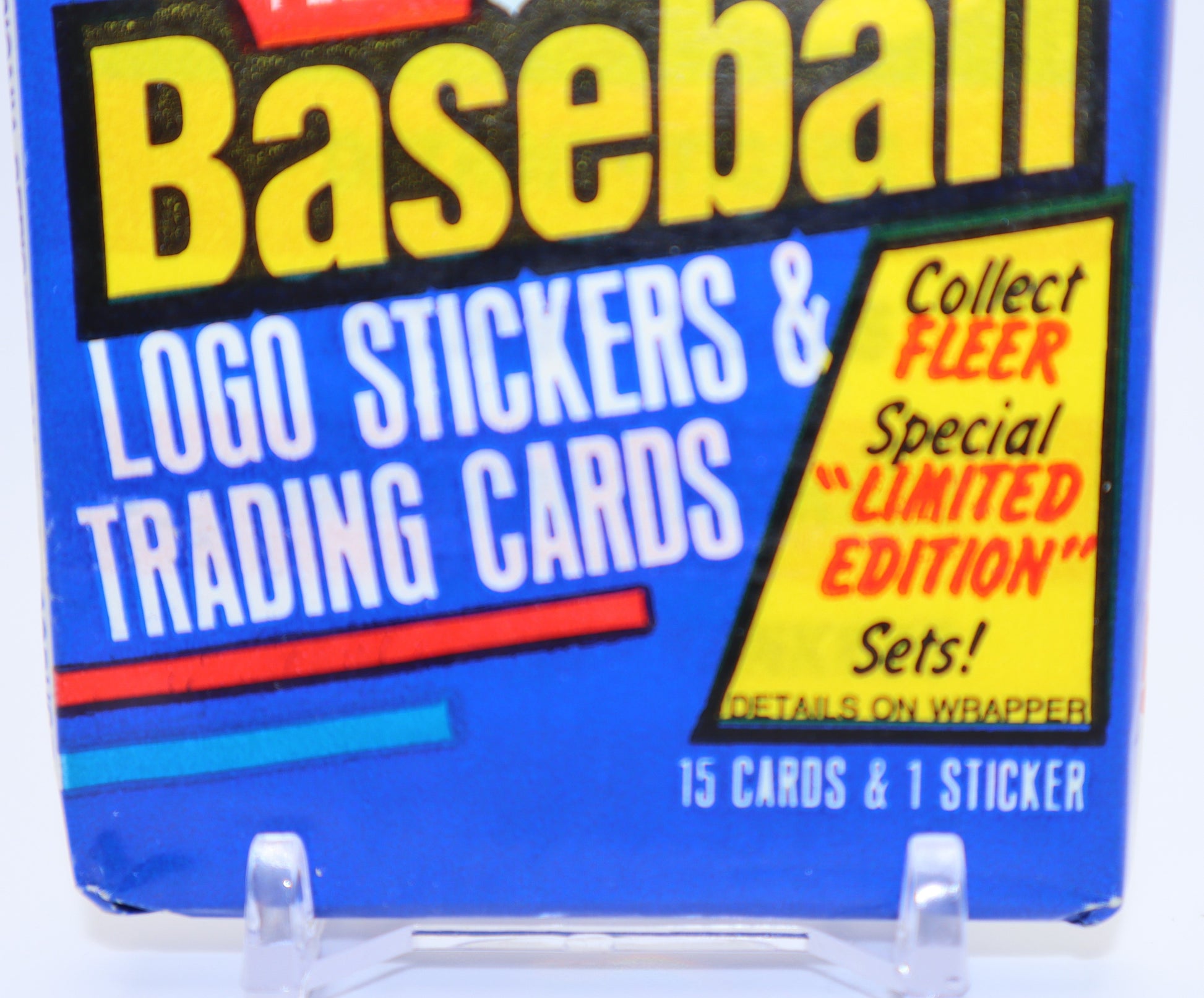 1988 Fleer Baseball Cards Wax Pack - Collectibles