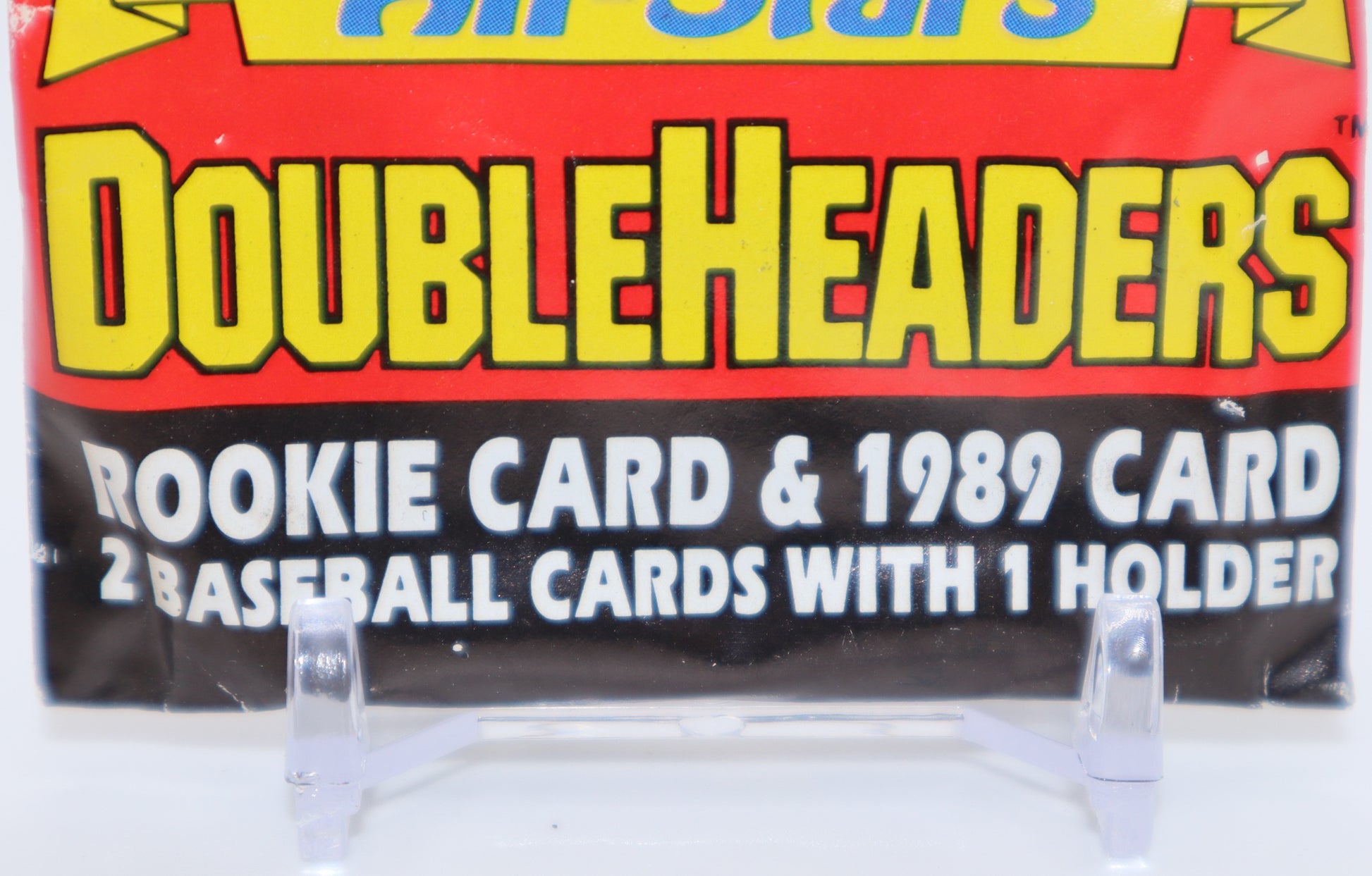 1989 Topps All Star Double Headers Baseball Cards Wax Pack - Collectibles