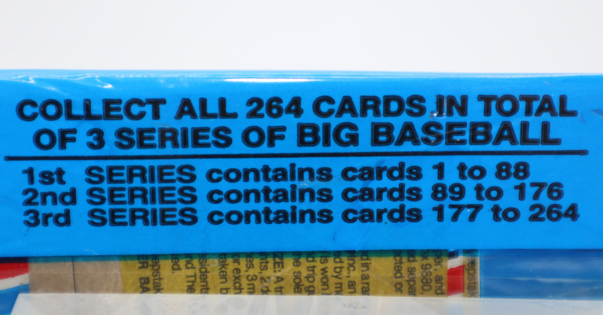 1989 Topps BIG Series 1 Baseball Cards Wax Pack - Collectibles