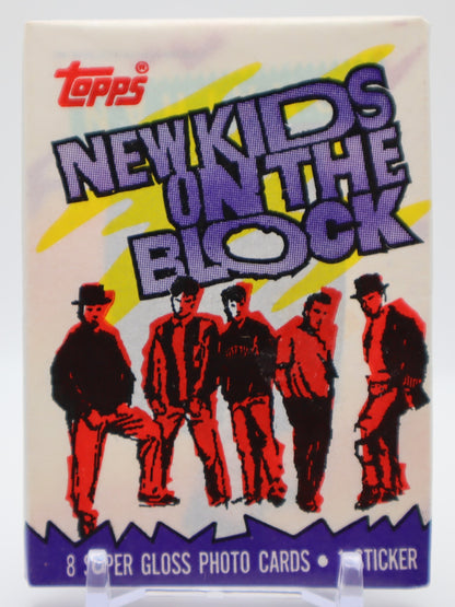 1989 Topps New Kids on the Block NKOTB Wax Pack - Collectibles