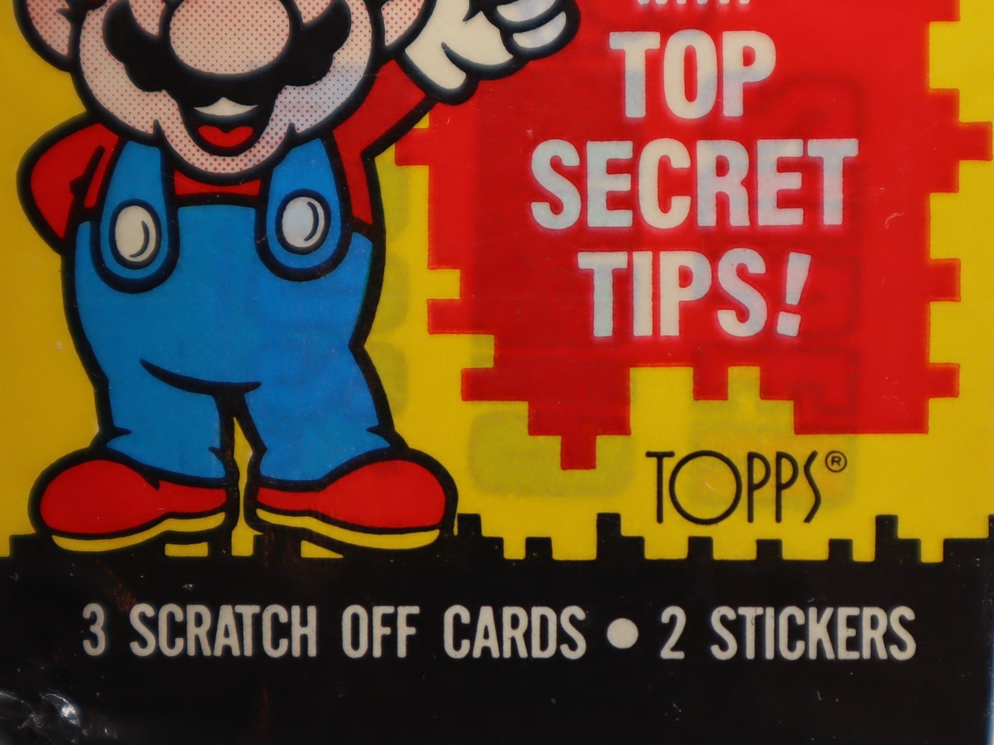 1989 Topps Nintendo Game Pack Trading Cards Wax Pack - Collectibles