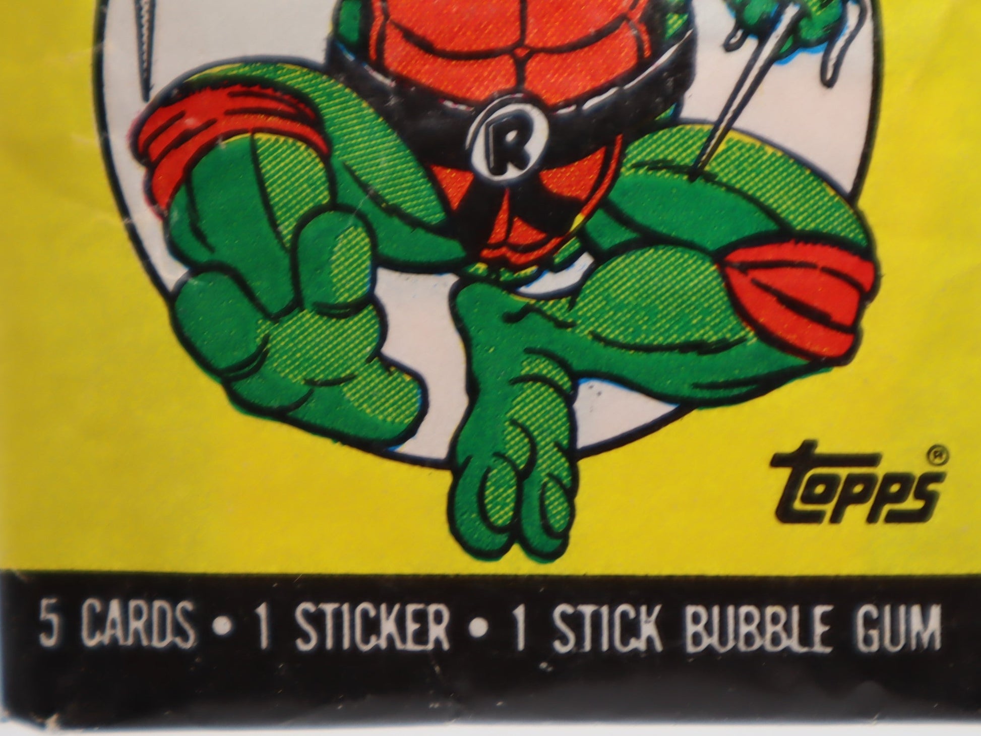 1989 Topps Teenage Mutant Ninja Turtles Trading Cards Wax Pack - Collectibles