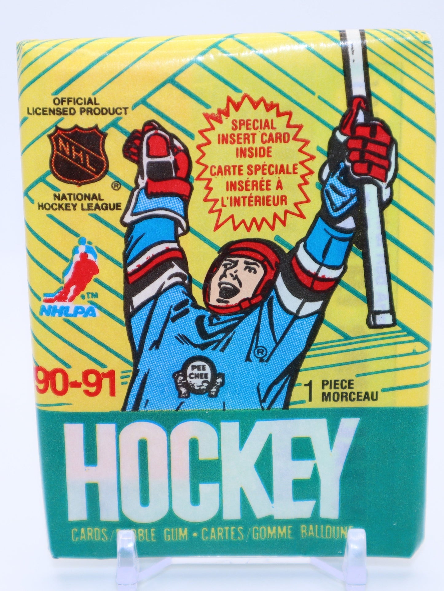 1990 - 91 O - Pee - Chee NHL Hockey Cards Wax Pack - Collectibles