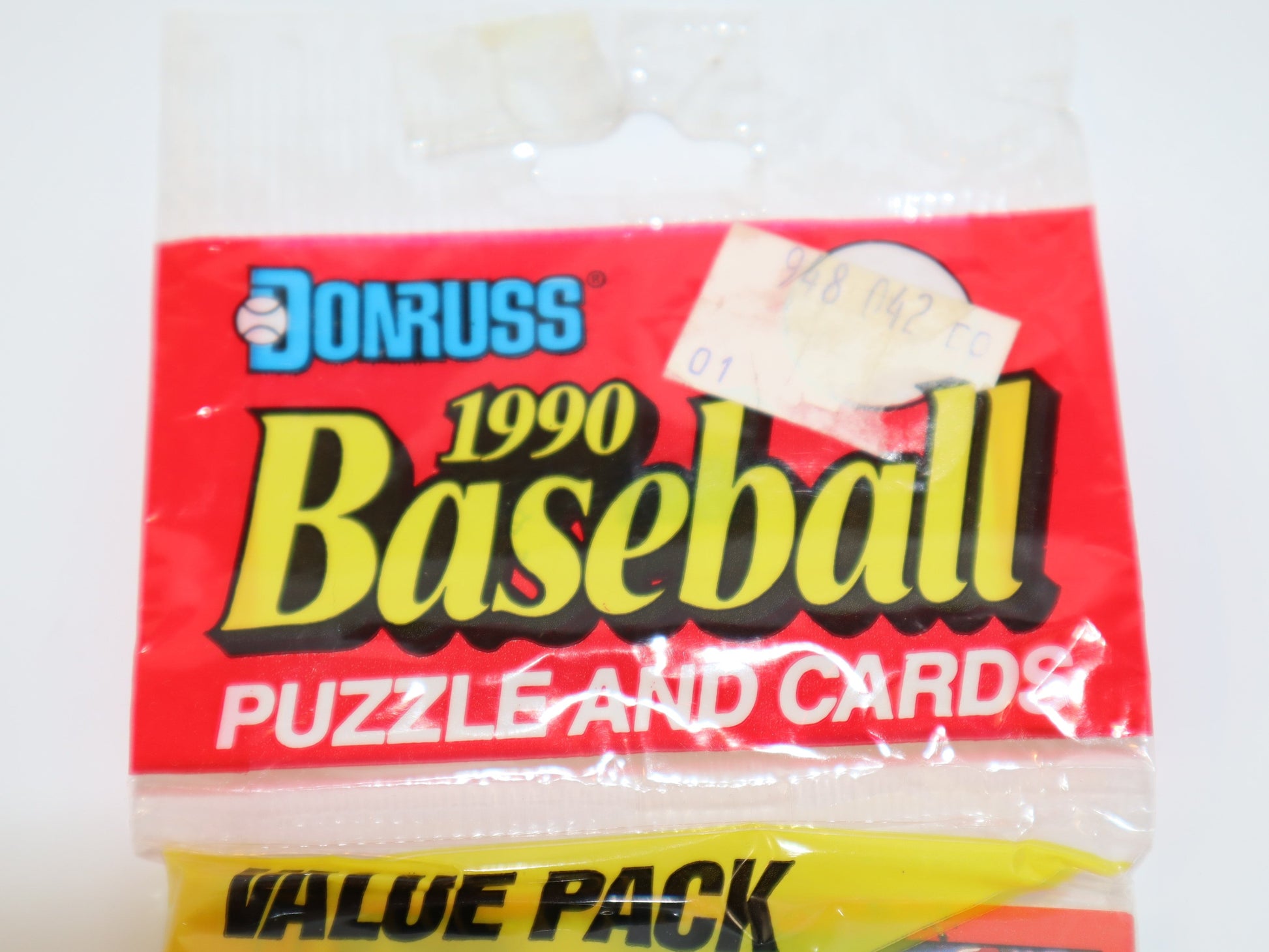 1990 Donruss Baseball Cards Rack Pack - Collectibles