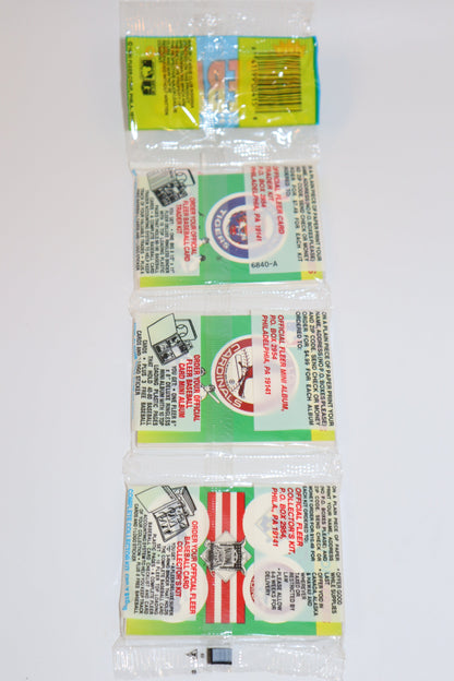 1990 Fleer Baseball Cards Rack Pack - Collectibles