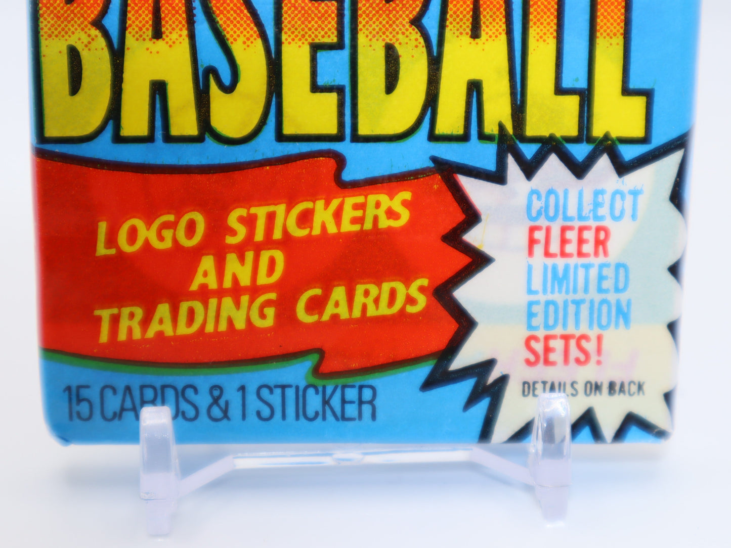 1990 Fleer Baseball Cards Wax Pack - Collectibles