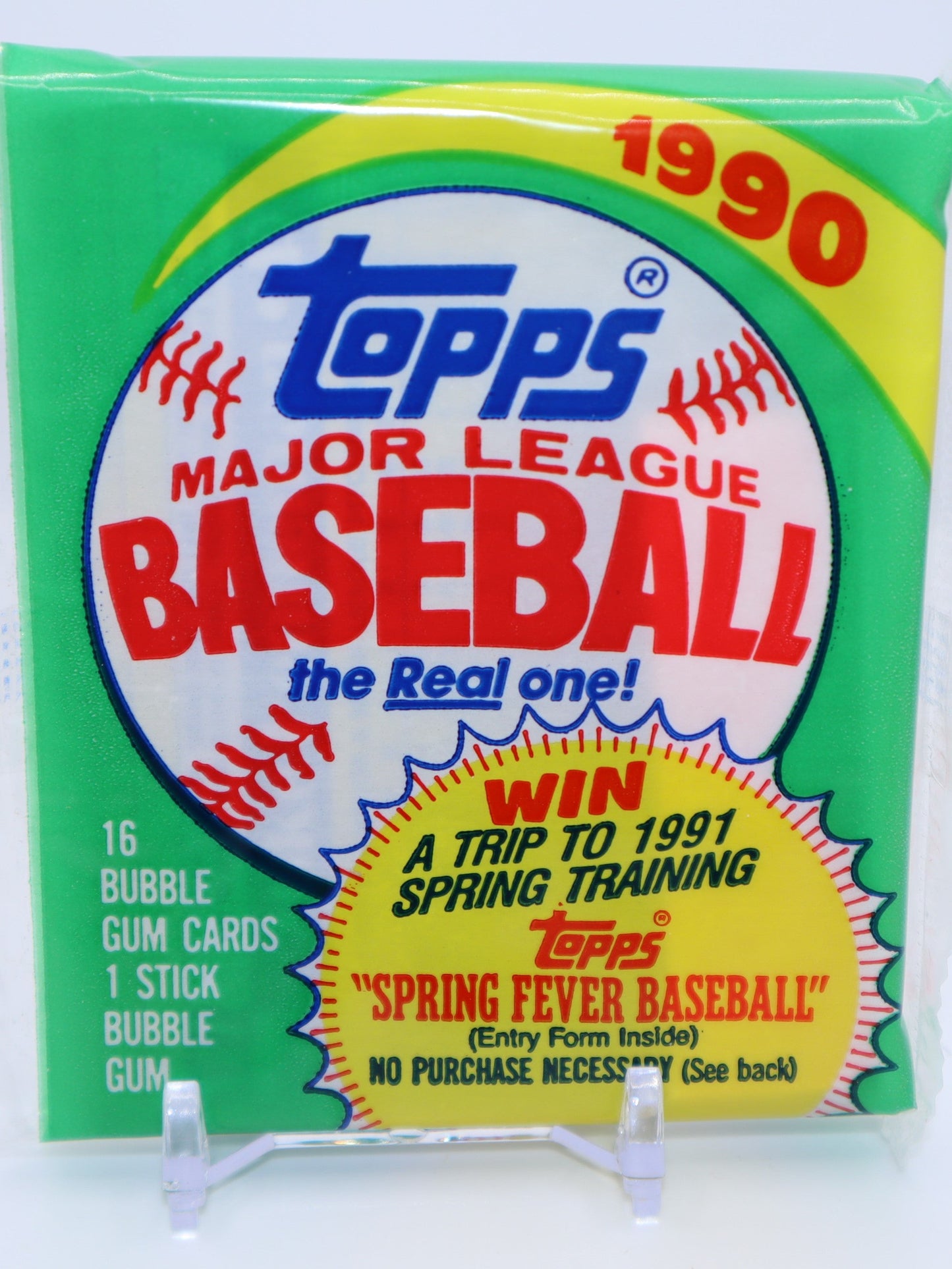 1990 Topps Baseball Cards Cello Pack - Collectibles