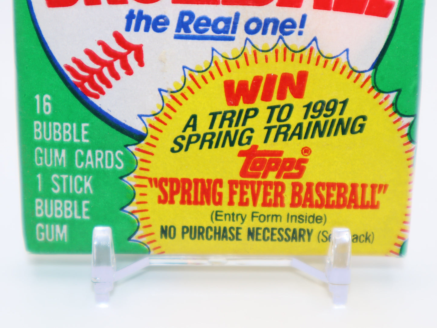 1990 Topps Baseball Cards Wax Pack - Collectibles