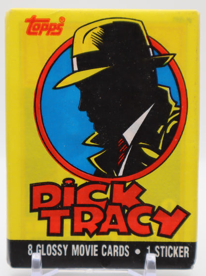 1990 Topps Dick Tracey Trading Cards Wax Pack - Collectibles