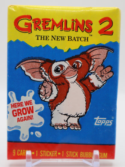 1990 Topps Gremlins 2 Trading Cards Wax Pack - Collectibles